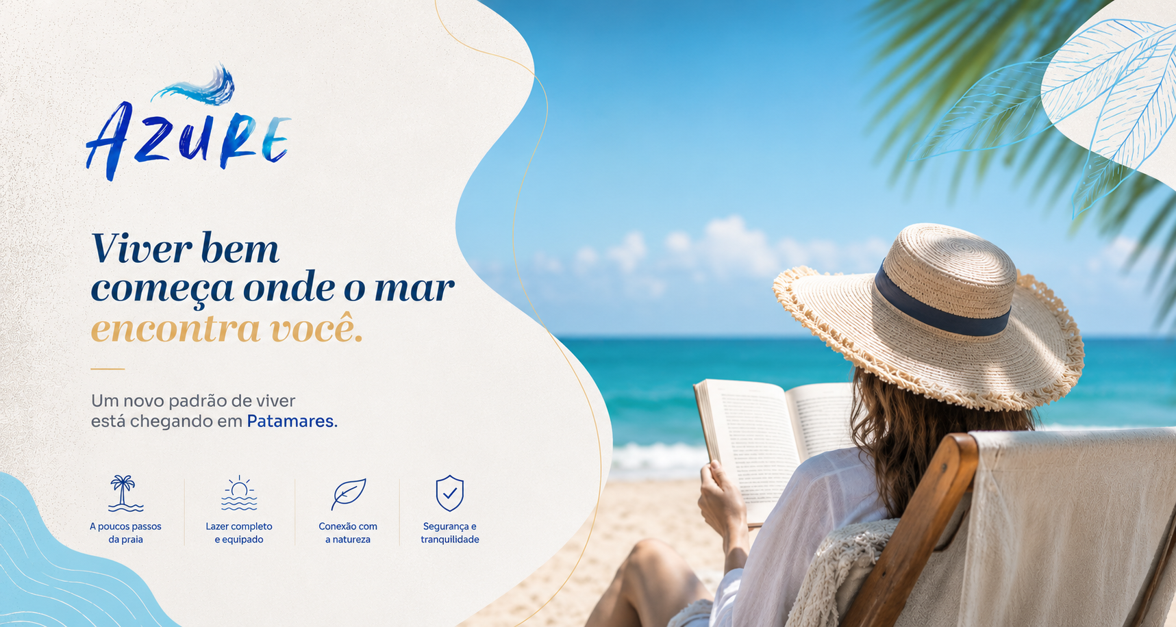 Azure Patamares — Viver bem começa onde o mar encontra você